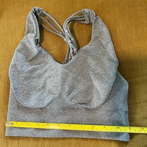 True Fit woven racerback sports bra - excellent condition